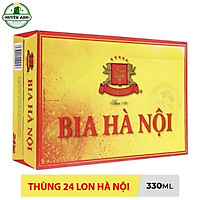 Bia Hà Nội Lon 330ml - Thùng 24 Lon