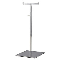 Hanging Bag Handbag Rack Display Stand, Retail Countertop Single Hook Adjustable Height Purses Display Stand Rack