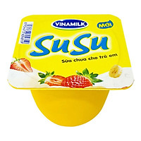 Sữa Chua Ăn Susu Vị Dâu Chuối Hũ 80G-8934673604819