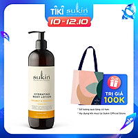 Sữa Dưỡng Thể Hương Dừa Và Dứa Sukin Hydrating Body Lotion Coconut & Pineapple 500ml