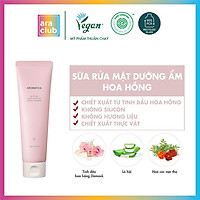 Sữa Rửa Mặt Sáng Da Aromatica Reviving Rose Infusion Cream Cleanser 145g