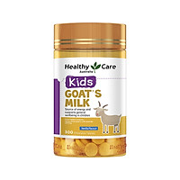 Healthy Care Low Fat Goat Milk Chewable Tablets Vanilla Flavor 300 Tablets