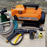 máy rửa xe T1 đủ dây 15 mét - bình tạo bọt - thanh nối S ú n g dài mà dòng thông thường k h á c không thể có