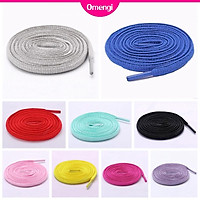【1 Pair】Shoeslace oval flat shoelace 100cm length 10 color