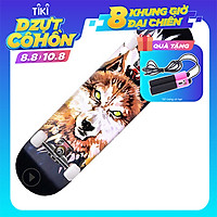 Ván Trượt Đạt Chuẩn Thi Đấu Mặt Nhám Bánh Cao Su 80cm Chính Hãng Đại Nam Sport