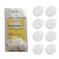 Van Trắng Máy Hút Sữa Maymom, Phụ Kiện Thay Thế Máy Medela Pump, Harmony, Swing, Mini Electric - Bộ 8 Van Gía SIÊU TỐT