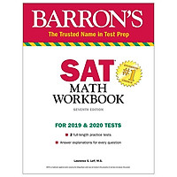 Barron’s SAT Math Workbook (Barron’s Test Prep)