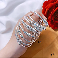 FREE SHIP VÒNG TAY CHO BÉ MIX CHUÔNG BẠC TA