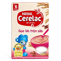 Bột ăn dặm Nestlé Cerelac gạo lức trộn sữa HG 200g - 81534