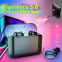 TWS Wireless 2200mAh Bluetooth 5.0 Stereo In-Ear Headphone Headset Earphone Earbuds