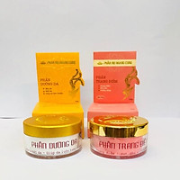 Combo dưỡng da trang điểm Phấn Nụ Hoàng Cung