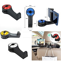 Móc Treo Kiêm Kẹp Đỡ Điện Thoại Đa Năng, Phù Hợp Nhiều Dòng Xe, Giúp Để Các Vật Nặng Gọn Gàng Trên Ô Tô Khi Di Chuyển, Vừa Giữ Chắc Chắn Các Dòng Smartphone, Dễ Dàng Và Tiện Lợi Khi Xem Video, Đọc Nội Dung Không Cần Cầm Lâu, Dễ Sử Dụng, Lắp Đặt Nhanh Chóng, Chất Liệu Nhựa Siêu Bền Chịu Tải Trọng Lớn, Nhiều Màu Thời Trang