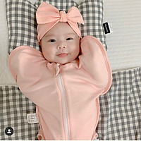 Nhộng ngủ chũn ngũ Kén ngủ Cộc mùa hè Giúp bé ngủ ngon, sâu giấc, chống giật mình Vải cotton co giãn 4 chiều, mềm mại thoáng mát Có khóa kéo 2 chiều