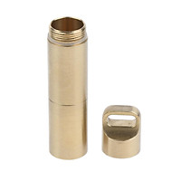 Portable Pill Case Waterproof Medicine Container Box Outdoor Emergency Tool