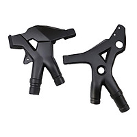 Motorbike Black Side Frame Panel Guard Cover Protector Fits for BMW F800GS