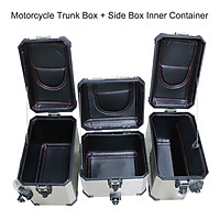 Motorcycle Trunk Box + Side Box Inner Container Trunk Side Saddlebag Top Cover Inner Bag Replacement for BMW R1200GS