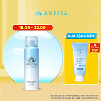 Xịt Chống Nắng Dạng Bọt Anessa Perfect UV Bubble Spray SPF50+ PA++++ (60g)