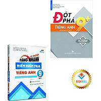 Sách - Combo Đột phá 9+ kì thi vào lớp 10 - Chinh phục điểm kiểm tra 9 - Tiếng Anh tập 1 (2 cuốn)