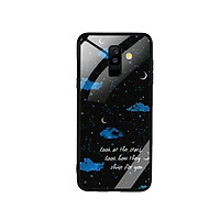 Ốp Lưng Kính Cường Lực cho điện thoại Samsung Galaxy A6 Plus 2018 - Shine For U