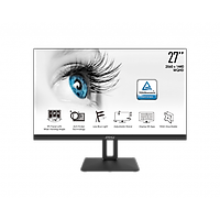 Màn hình máy tính MSI PRO MP271QP ( 27" IPS 2560 x 1440 (WQHD) 60Hz / 5ms / DP 1.2 / HDMI / Jack 3.5 Audio / Speaker 2x 2W ) - Hàng Chính Hãng