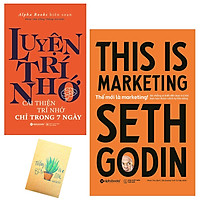 Combo Luyện Trí Nhớ và Thế Mới Là Marketing( Kèm Sổ Tay)