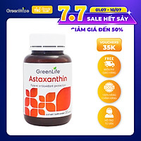 Nâng Cao Hệ Miễn Dịch, Hỗ Trợ Sức Khỏe Toàn Diện Với Viên Uống GreenLife Astaxanthin - 30 Viên