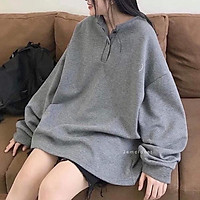Áo Nỉ Sweater Nỉ Bông Form Rộng - Phong Cách Oversize Unisex