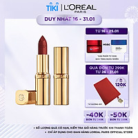 Son satin mịn mượt cao cấp L'Oreal Paris Color Riche Le Rouge 3.7g