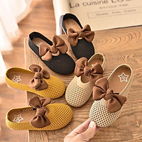 Giày lưới búp bê mix nơ cho bé gái