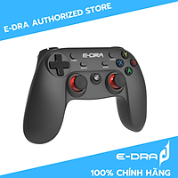 Tay cầm chơi game không dây E-dra EGP7601 Bluetooth/Receiver - Hàng Chính Hãng