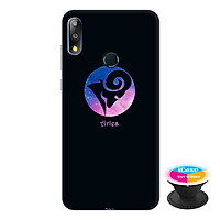 Ốp lưng điện thoại Asus Zenfone Max Pro M2 hình 12 Cung Hoàng Đạo - Cung Bạch Dương tặng kèm giá đỡ điện thoại iCase xinh xắn - Hàng chính hãng