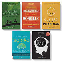 Bộ sách 5 cuốn:Làm chủ bộ não, Vượt lên chính mình, Quy tắc không phàn nàn, Hãy là nhà lã