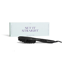 Lược Điện Tạo Kiểu Tóc PYT Thermal Styling Brush - Màu Đen - Có Thể Duỗi Và Làm Phồng Chân Tóc Với Công Nghệ Ion Âm