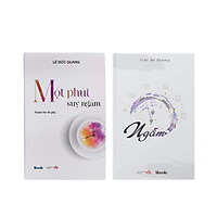 Combo 2 cuốn: MỘT PHÚT SUY NGẪM (Lê Đức Quang) + NGẪM (Việt An Khương)