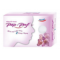 Bông Tẩy Trang Pop-puf 2 công dụng (100 miếng)