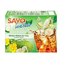 SAVO Ice Tea Bí Đao (Winter Melon Ice Tea) - Hộp 16 gói x 15g