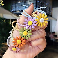Dây cột tóc cho bé Trend Hoa Cúc siêu dễ thương Hàn Quốc
