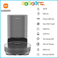 Robot Hút Bụi Lau Nhà XIAOMI Dreame Z10 Pro Tự Đổ Rác, Diện Tích Hoạt Động 200m2 Công Suất 40W Áp Suất 4000 Pa - Hàng Chính Hãng