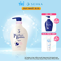 Sữa tắm dưỡng ẩm hương hoa dịu ngọt Senka Perfect Bubble for Body Sweet Floral 500ml