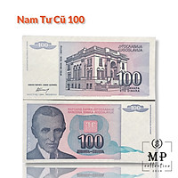 Tờ tiền Tesla Nam Tư Cũ Jugoslavija mệnh giá 100 phát hành năm 1994.