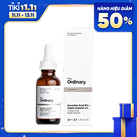 Tinh chất trắng da, thâm nám, chống lão hoá The ordinary Ascorbic Acid 8% Alpha Arbutin 2%