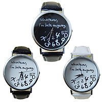 Đồng Hồ Nữ I’m Late Trắng