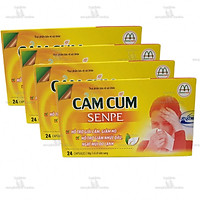 Combo 4 hộp Thực phẩm chức năng bảo vệ sức khỏe: CẢM CÚM SENPE, hỗ trợ Giải cam, Giảm Ho, Hắt hơi, Nhức đầu, Ngạt mũi do lạnh, Kích thích tiêu hóa, Bồi bổ cơ thể, Nâng cao sức đề kháng