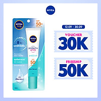 Tinh Chất Chống Nắng NIVEA Dưỡng Trắng & Kiểm Soát Dầu SPF50+ PA+++ (30ml) - 86060