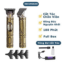 Tông đơ cắt tóc chấn viền không dây đa năng, hớt tóc, cạo râu, bấm viền chuyên nghiệp