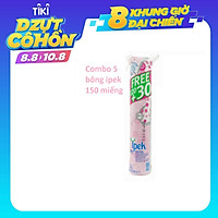 Combo Bông Tẩy Trang IPEK 150 Miếng (Thổ Nhĩ Kì)