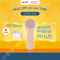 Máy rửa mặt Maxcare Max999 (sạch lớp trang điểm - dầu thừa - bụi bẩn trong 1 phút) thương hiệu Nhật Bản