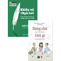 Combo Khiêu Vũ Với Ngòi Bút + Dùng Chữ Sao Cho Đúng Viết Gì Cũng Thấy Hay (Bộ 2 Cuốn)