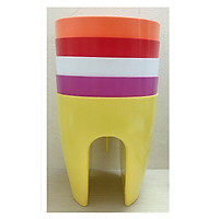 5 Chậu Kẹp Ban Công Trồng Hoa Cây Cảnh Nhiều Màu - ĐK 30.5 cm