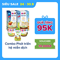 Combo ăn dặm HiPP Organic số 5: Phát triển hệ miễn dich